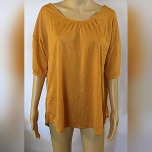 Pre-owned New York laundry short sleeve shirt size 1X, TH